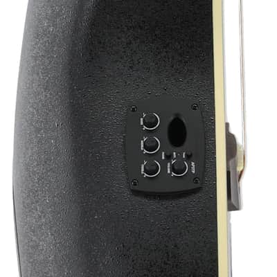 Ovation Applause AE44 Traditional Series Mid-Depth Acoustic-Electric Guitar Black image 23
