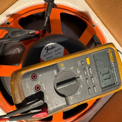 Reconed - Never Reused Fender/JBL D130F  Fender special orange 8ohm, 15 inch image 2