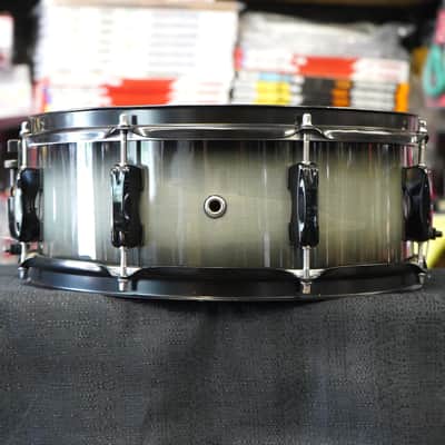 Pearl ELX Export Series 5x14" Maple/Poplar Snare Drum - Black Burst Lacquer image 2