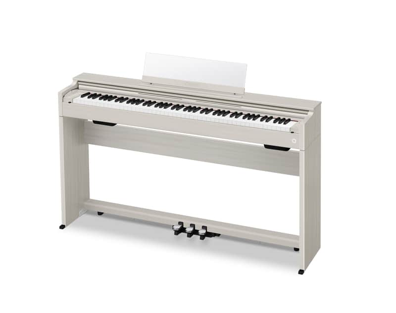 Casio Celviano AP-S200 – 88-Key Digital Console Piano | Smart Scaled Hammer Action Keyboard | 19 Built In Tones | Grey Beige image 1