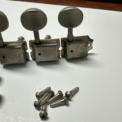 Fender Stratocaster Single Line Kluson Tuner Set 1957-64 Pre-CBS 1957 1958 1959 image 7