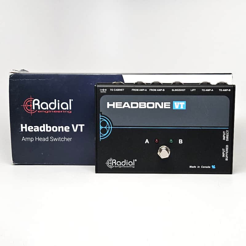 used Radial Headbone VT Amp Head Switcher, Very Good Condition with Box image 1