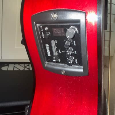 Yamaha FSX800C Acoustic-Electric Guitar 2010s - Ruby Red image 4