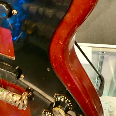 Immagine Gibson 1965 Melody Maker Vintage Electric, Cherry with Gig Bag - Pre Owned - 10