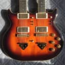 Ibanez Artist 2640 Doubleneck 1979 2-tone tobacco burst