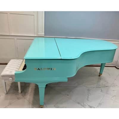 Baldwin SF-10 Artist Series Grand Piano - 7' Light Emerald Finish image 9