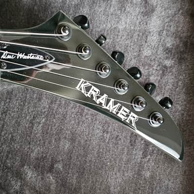 Kramer Dave Mustaine Signature Vanguard 2023 - Present - Silver Metallic image 3
