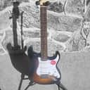 Squier Strat in Tobacco Burst w/ Gig Bag & Accessories