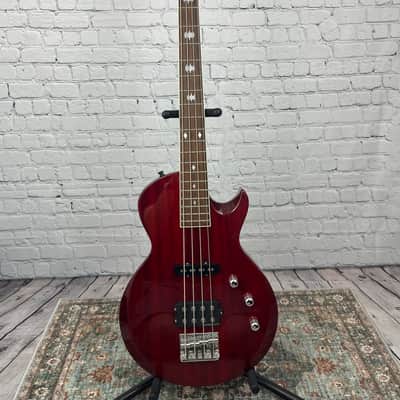 ESP Custom Order Eclipse Bass Late 90's - See-Thru Red image 2