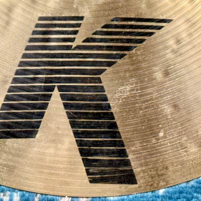 ULTRA CLEAN ALMOST N.O.S!! 15" Zildjian K IAK DARK THIN Crash 927g OLD-SCHOOL! image 3