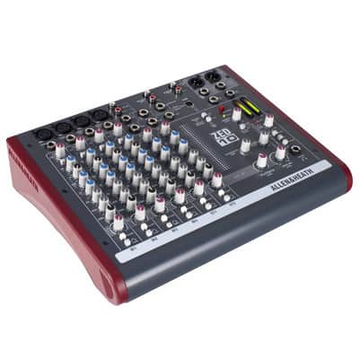 Allen & Heath ZED-10 Multipurpose Recording Mixer with Gear Bag image 4