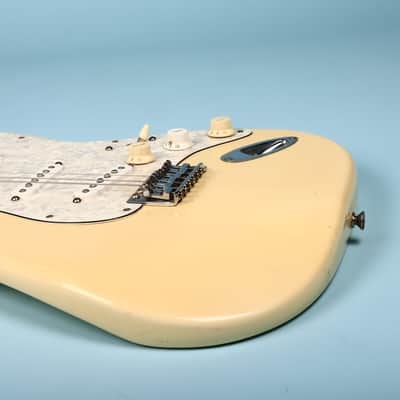 1992 Squier MIK Stratocaster Korea Off-White Maple Neck image 14