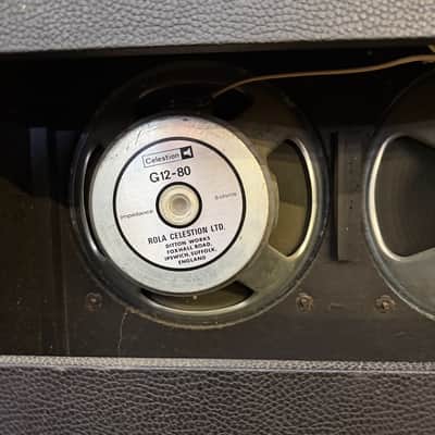 Vintage 1970s White Chorus 160 CL160 Tour Range 2x12 Amplifier Combo w/ G12-80 image 10
