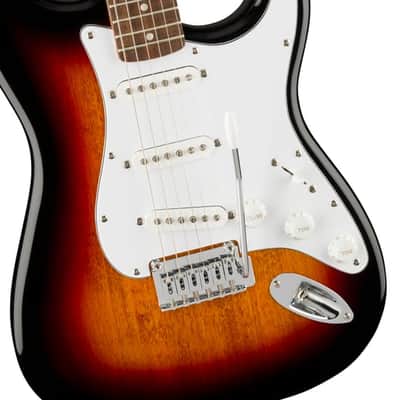 Squier Affinity Series Stratocaster Electric Guitar - 3-Color Sunburst with Laurel Fingerboard image 2