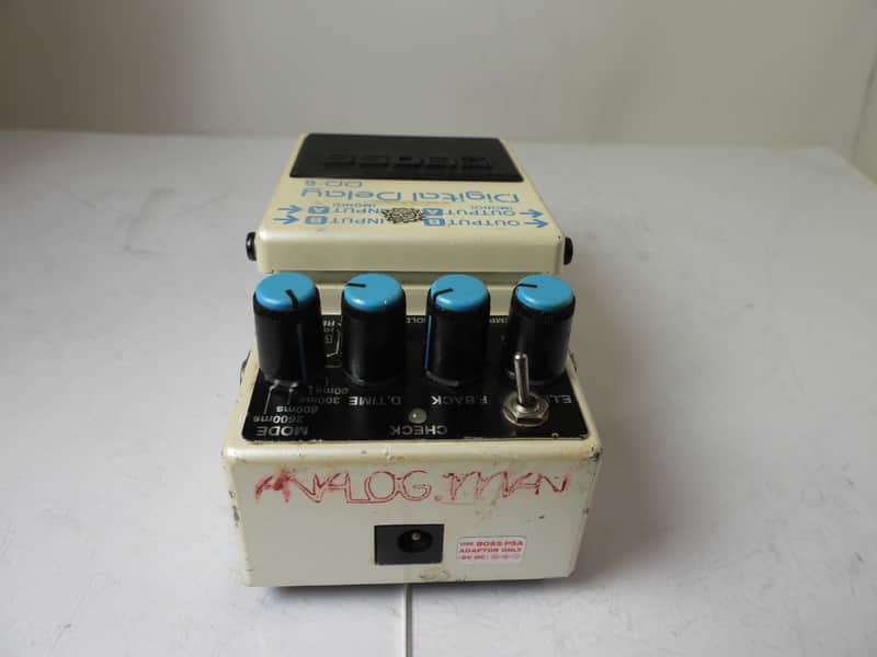 Boss DD-6 Digital Delay Effects Pedal w/ Analogman Hi-Cut Mod