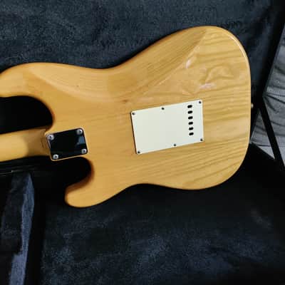 1997 Fender Stratocaster MIJ 1967 Reissue Natural Ash w/HSC image 6