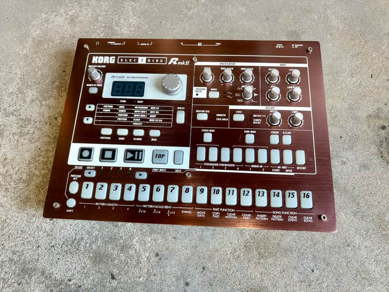 Korg Electribe-R MkII ER-1 MkII Rhythm Synthesizer 2000s - Red image 1