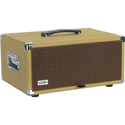 Gator GR-RETRORACK-4TW Rack en bois 4U vintage amp tweed image 3