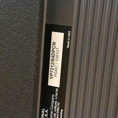 JBL VP7212/64DPCN Powered 12-inch Integrated Loudspeaker w/ CobraNet CG010S6 *ASK FOR SHIPPING* image 6