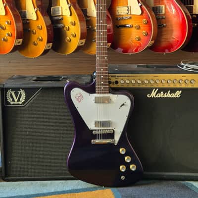 Gibson '65 Non-Reverse Firebird V Custom Shop VOS Stop Bar 2023 - Candy Apple Purple image 1
