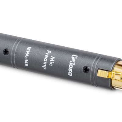 Hosa MPA-149 Microphone Preamp, XLR3F to XLR3M image 2