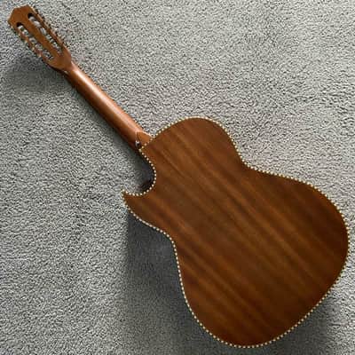 Natural Finish 10 String Acoustic Electric Guitar, Solid Spruce Top Body, Mahogany Neck, Rosewood Fingerboard Bild 13