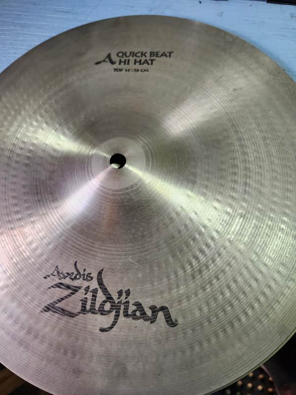Zildjian A Series Quick Beat Hi-Hats ( Pair ) Early 2000's - Standard-Traditional image 1