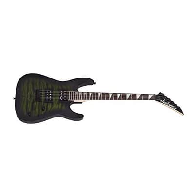 Jackson JS Series Dinky Arch Top JS32Q DKA HT Electric Guitar - Transparent Green Burst image 4
