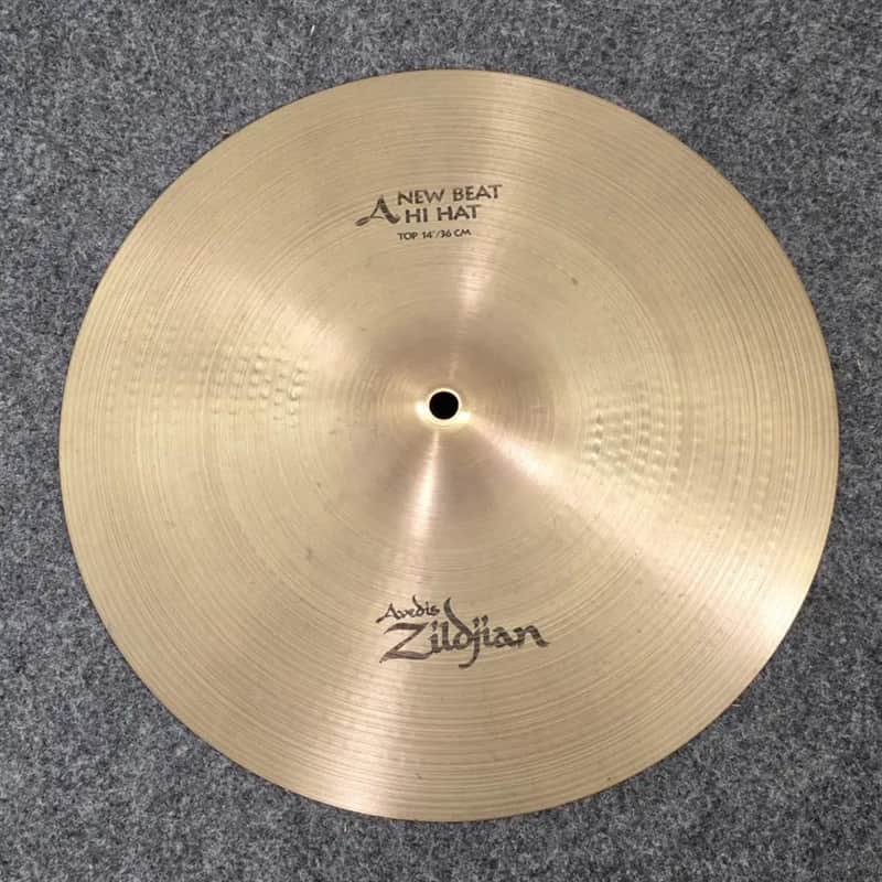Used Zildjian New Beat Hi Hat Top Cymbal 14" - Good image 1