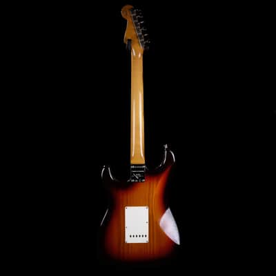 2024 Fender Custom Shop Limited Edition Roasted Pine Stratocaster DLX Closet Classic - Chocolate 3-Color Sunburst image 4