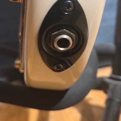 Peavey USA Axcelerator Plus 4-String Bass Vintage White image 13