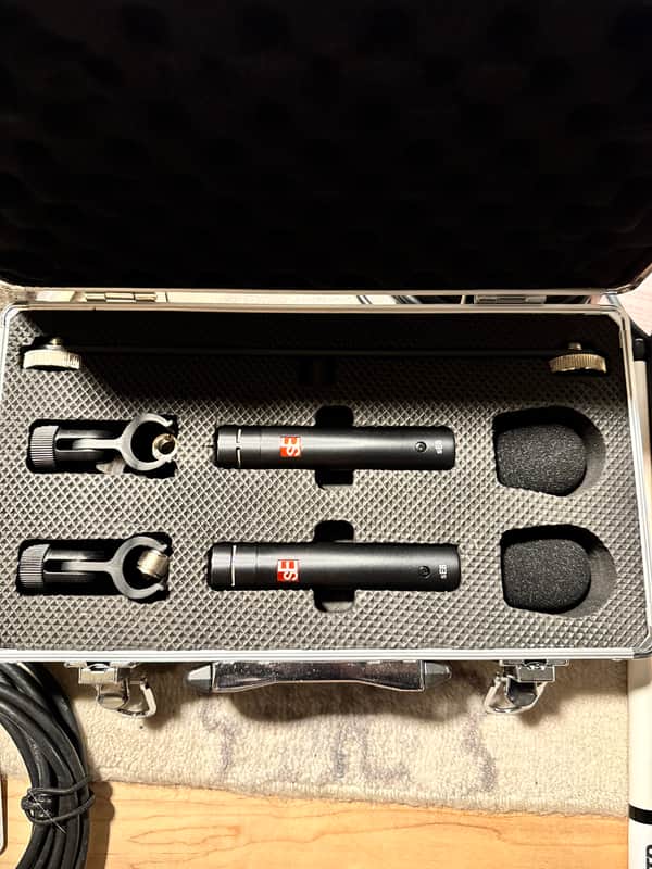 sE Electronics sE8 Small Diaphragm Cardioid Condenser Microphone Matched Stereo Pair 2018 - Present - Black image 1