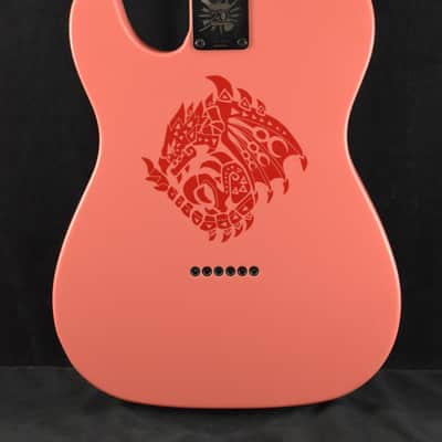 Fender Monster Hunter Rathalos Telecaster Rathalos Red Rosewood Fingerboard image 6