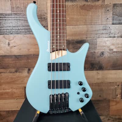 Ibanez Bass Workshop EHB605 5-string Electric Bass Guitar, Purist Blue Matte, FREE SHIP, 751 image 1