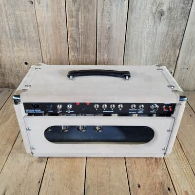 Amplified Nation Bombshell Overdrive 100w Head 2022 - Ivory Suede image 10