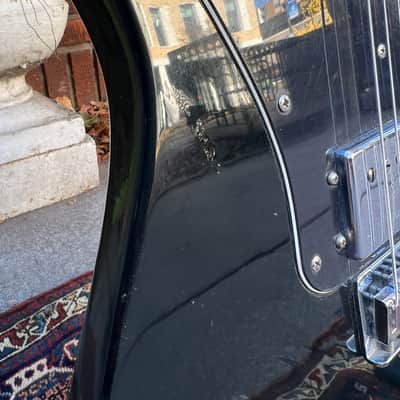 Vintage 1973 Fender Telecaster Deluxe w/Seth Lover(Early Gibson PAF Designer) CuNiFe Wide Range Humbuckers, Black/Ebony Finish~Fresh Pro Setup~w OHSC~NEW REDUCED PRICE! image 9