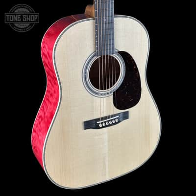 Martin Custom Shop Dread Slope Shoulder 28 Style Adirondack/ Quilted Maple w/case 2981104 image 5