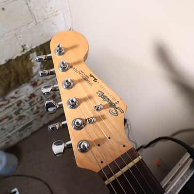 1986 Squier White Japan Stratocaster Electric Guitar image 18