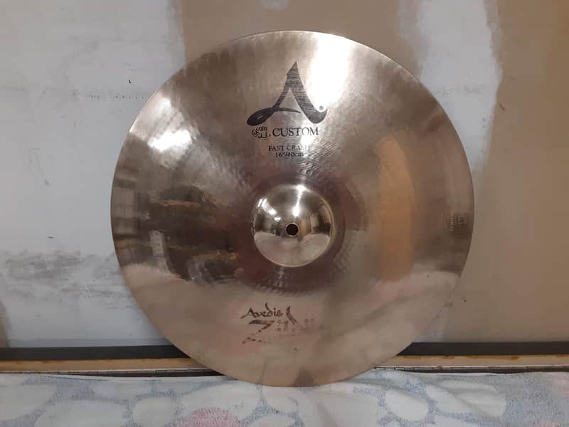 Zildjian 16" A Custom Fast Crash Cymbal 2002 - Present - Brilliant image 1