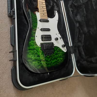 Jackson X Series Adrian Smith Signature SDXQ 2017 - Present - Transparent Green image 2