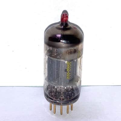 Mullard 10M Series 12AX7 ECC83 Red Tip Gold Pin Tube, High Testing image 3