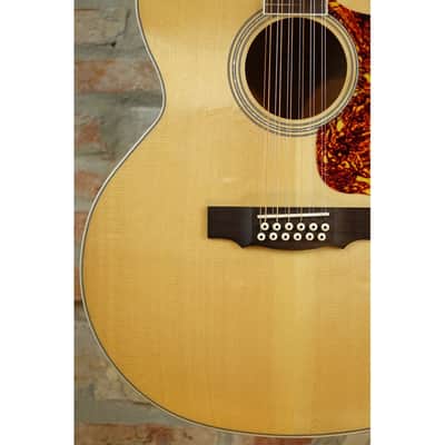 GUILD F-2512CE Cutaway Deluxe Maple 12 String NAT Natural Blonde - Jumbo 12 Corde Elettricficata Fishman - Westerly Archback Co image 4