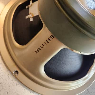 2-Celestion Heritage G12H-75 Greenback 15ohm 2000 - green image 3