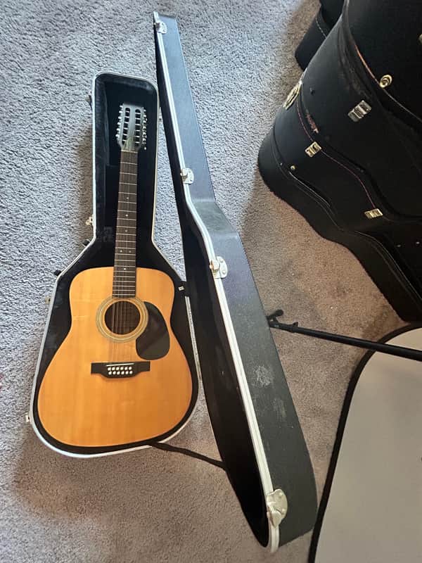 Yamaha FG-260 12-String Dreadnought Acoustic Natural image 1