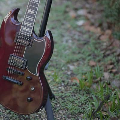 ESP E-II Viper - See Thru Black Cherry image 3
