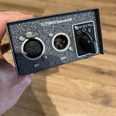 Telefunken TF47 Large Diaphragm Multipattern Tube Condenser Microphone 2019 - Black image 5
