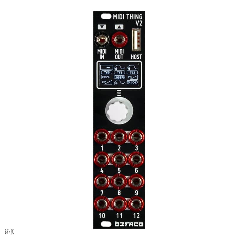 Befaco MIDI Thing V2 ユーロラック モジュラーシンセ Befaco MIDI Thing V2 Eurorack Synthesizer Module | Reverb
