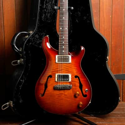 PRS McCarty Hollowbody Dark Cherry Sunburst Electric Guitar 1998 Pre-Owned image 2