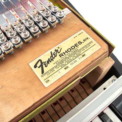 Fender Rhodes Suitcase 1970 Restored by Vintage Vibe image 16