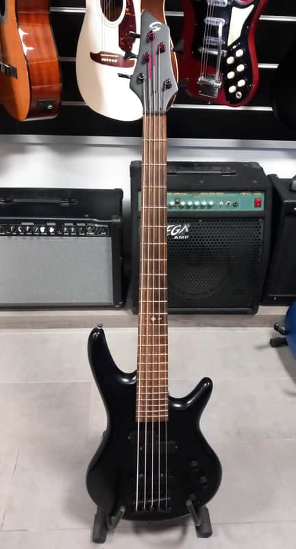 SOUNDSATION Black Basso Elettrico 5 Corde image 1